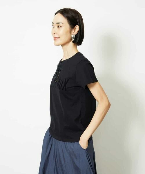 MICHEL KLEIN / ミッシェルクラン カットソー | フロッキーロゴTシャツ | 詳細7