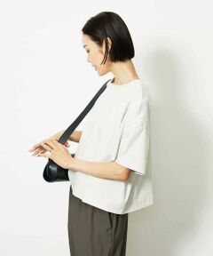 MICHEL KLEIN / ミッシェルクラン カットソー | イニシャル刺繍Ｔシャツ(無地）