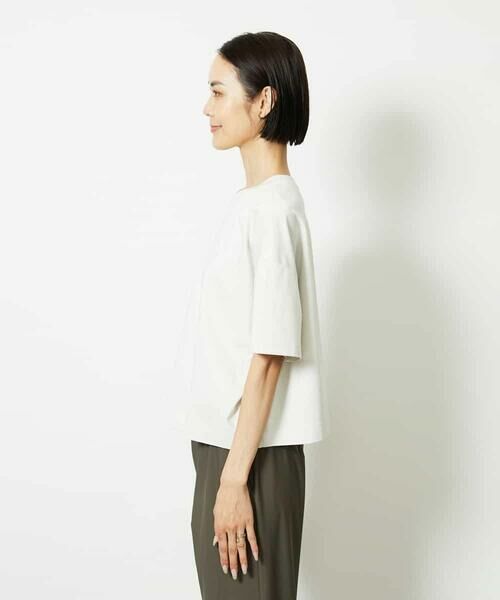 MICHEL KLEIN / ミッシェルクラン カットソー | イニシャル刺繍Ｔシャツ(無地） | 詳細16