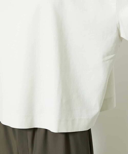 MICHEL KLEIN / ミッシェルクラン カットソー | イニシャル刺繍Ｔシャツ(無地） | 詳細20