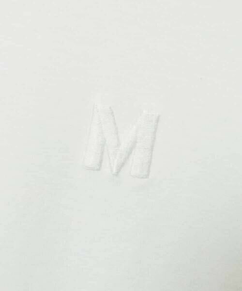 MICHEL KLEIN / ミッシェルクラン カットソー | イニシャル刺繍Ｔシャツ(無地） | 詳細21