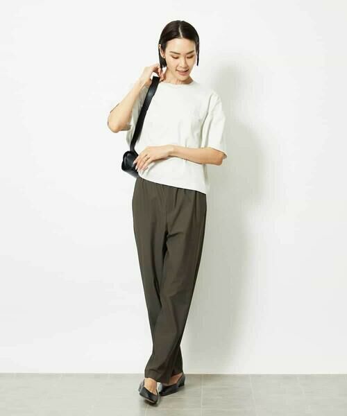 MICHEL KLEIN / ミッシェルクラン カットソー | イニシャル刺繍Ｔシャツ(無地） | 詳細6