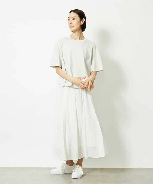 MICHEL KLEIN / ミッシェルクラン カットソー | イニシャル刺繍Ｔシャツ(無地） | 詳細7