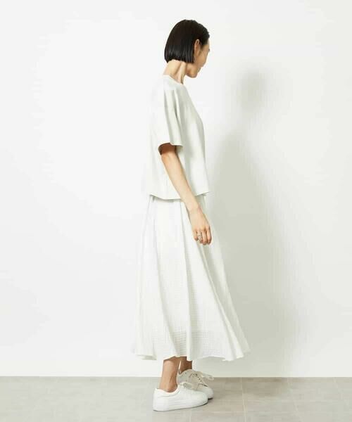 MICHEL KLEIN / ミッシェルクラン カットソー | イニシャル刺繍Ｔシャツ(無地） | 詳細9