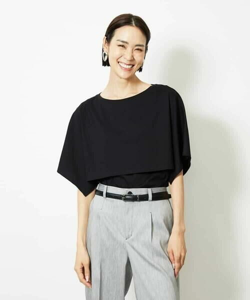 MICHEL KLEIN / ミッシェルクラン カットソー | ケープスリーブカットソー | 詳細18