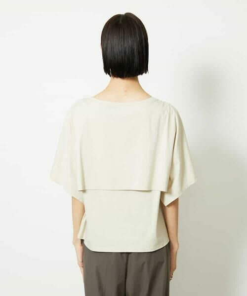 MICHEL KLEIN / ミッシェルクラン カットソー | ケープスリーブカットソー | 詳細28