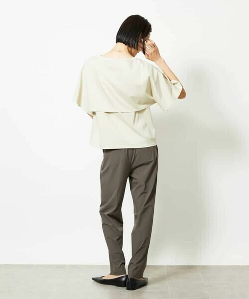 MICHEL KLEIN / ミッシェルクラン カットソー | ケープスリーブカットソー | 詳細6