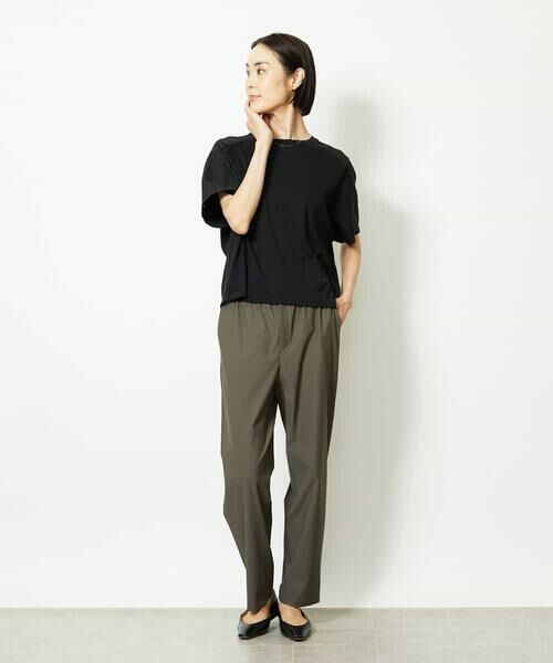 MICHEL KLEIN / ミッシェルクラン カットソー | [セットアップ対応]トリオシアーチェックカットソー | 詳細10