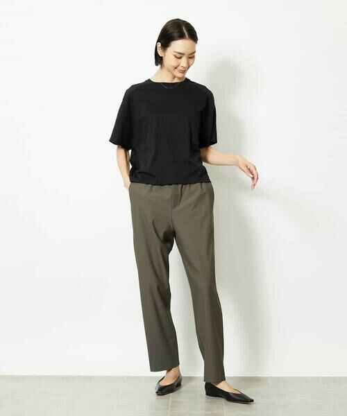 MICHEL KLEIN / ミッシェルクラン カットソー | [セットアップ対応]トリオシアーチェックカットソー | 詳細11