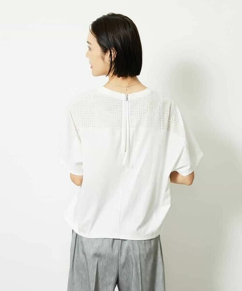 MICHEL KLEIN / ミッシェルクラン カットソー | [セットアップ対応]トリオシアーチェックカットソー | 詳細15