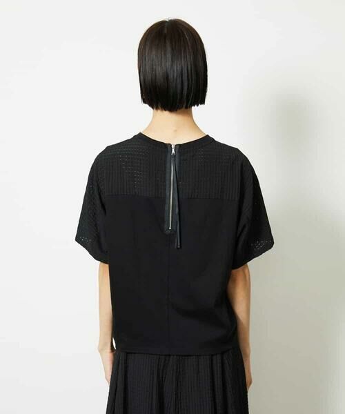 MICHEL KLEIN / ミッシェルクラン カットソー | [セットアップ対応]トリオシアーチェックカットソー | 詳細28