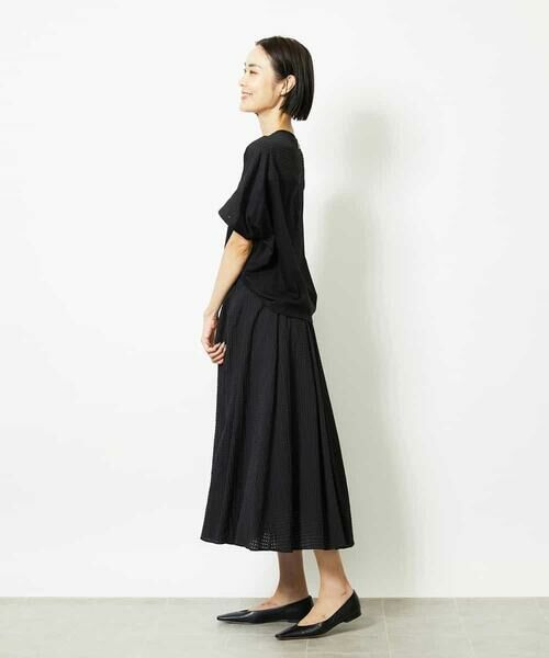 MICHEL KLEIN / ミッシェルクラン カットソー | [セットアップ対応]トリオシアーチェックカットソー | 詳細5