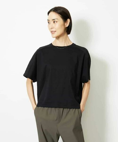 MICHEL KLEIN / ミッシェルクラン カットソー | [セットアップ対応]トリオシアーチェックカットソー | 詳細8