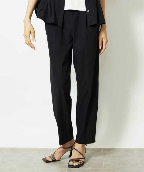 MICHEL KLEIN / ミッシェルクラン チノ・ワークパンツ | ［セットアップ対応］コージーテーパードパンツ | 詳細25