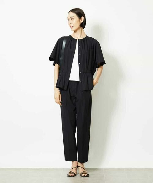 MICHEL KLEIN / ミッシェルクラン チノ・ワークパンツ | ［セットアップ対応］コージーテーパードパンツ | 詳細26