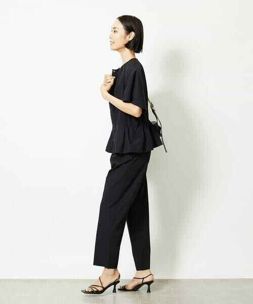 MICHEL KLEIN / ミッシェルクラン チノ・ワークパンツ | ［セットアップ対応］コージーテーパードパンツ | 詳細29