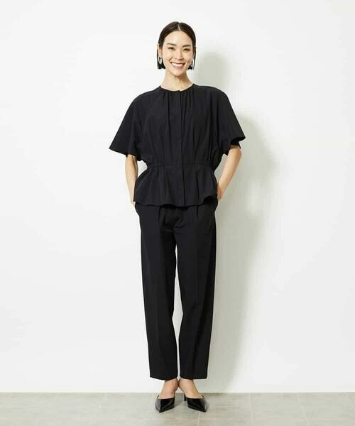 MICHEL KLEIN / ミッシェルクラン チノ・ワークパンツ | ［セットアップ対応］コージーテーパードパンツ | 詳細30