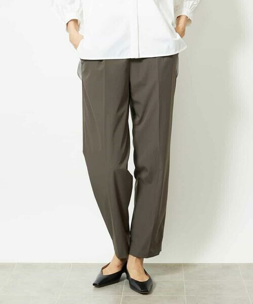 MICHEL KLEIN / ミッシェルクラン チノ・ワークパンツ | ［セットアップ対応］コージーテーパードパンツ | 詳細5