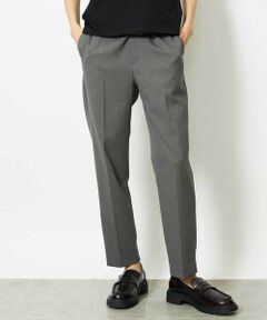 MICHEL KLEIN / ミッシェルクラン その他パンツ | ツイルストレッチテーパードパンツ