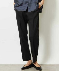 MICHEL KLEIN / ミッシェルクラン その他パンツ | ツイルストレッチテーパードパンツ