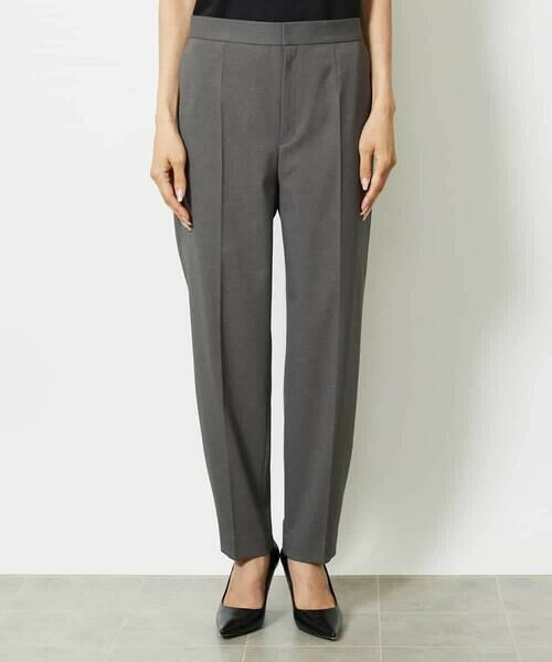 MICHEL KLEIN / ミッシェルクラン その他パンツ | ツイルストレッチテーパードパンツ | 詳細21