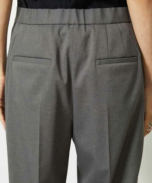 MICHEL KLEIN / ミッシェルクラン その他パンツ | ツイルストレッチテーパードパンツ | 詳細24