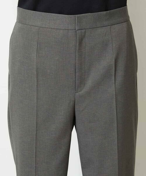 MICHEL KLEIN / ミッシェルクラン その他パンツ | ツイルストレッチテーパードパンツ | 詳細25