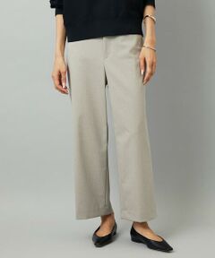 MICHEL KLEIN / ミッシェルクラン その他パンツ | ツイルストレッチワイドパンツ