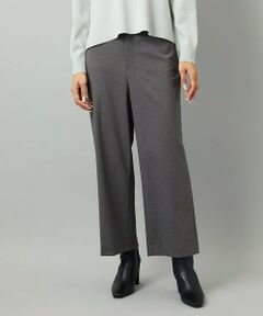 MICHEL KLEIN / ミッシェルクラン その他パンツ | ツイルストレッチワイドパンツ