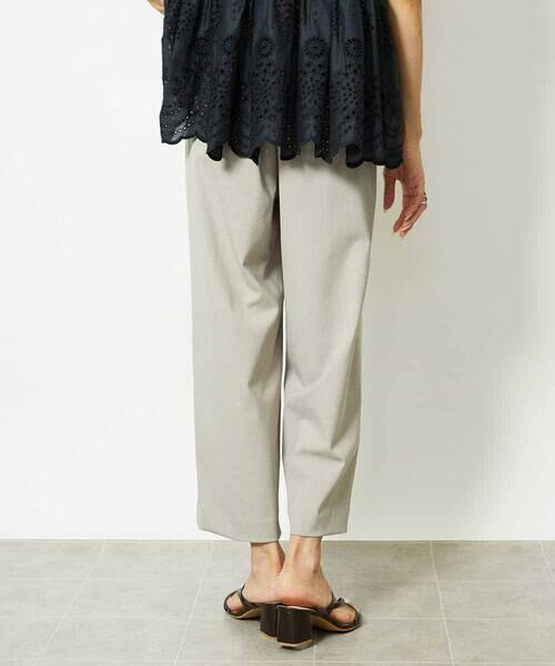 MICHEL KLEIN / ミッシェルクラン その他パンツ | ツイルストレッチワイドパンツ | 詳細30