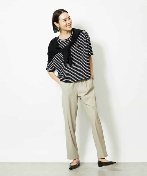 MICHEL KLEIN / ミッシェルクラン その他パンツ | リラックステーパードパンツ | 詳細18