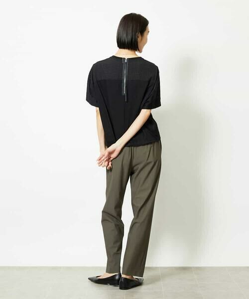 MICHEL KLEIN / ミッシェルクラン その他パンツ | リラックステーパードパンツ | 詳細6