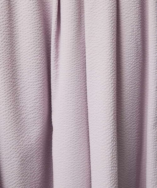 MICHEL KLEIN / ミッシェルクラン シャツ・ブラウス | [セットアップ対応]ギャザーブラウス　サッカー無地 | 詳細20