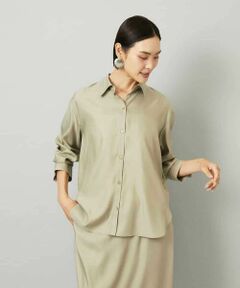 MICHEL KLEIN / ミッシェルクラン シャツ・ブラウス | [セットアップ対応]とろみシャツ