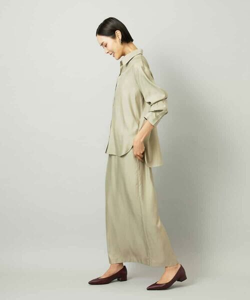 MICHEL KLEIN / ミッシェルクラン シャツ・ブラウス | [セットアップ対応]とろみシャツ | 詳細23