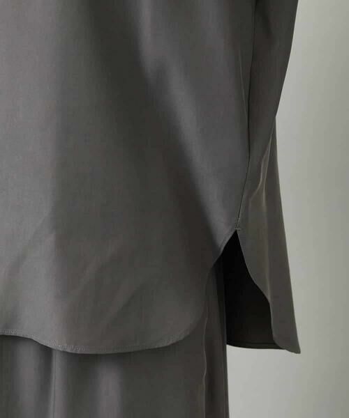 MICHEL KLEIN / ミッシェルクラン シャツ・ブラウス | [セットアップ対応]とろみシャツ | 詳細29