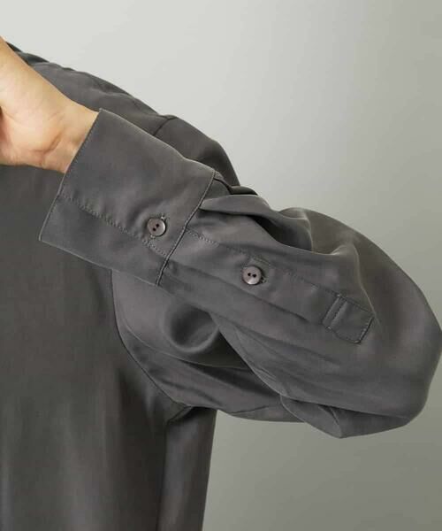 MICHEL KLEIN / ミッシェルクラン シャツ・ブラウス | [セットアップ対応]とろみシャツ | 詳細30