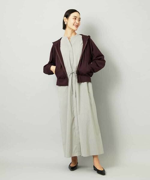 MICHEL KLEIN / ミッシェルクラン パーカー | シアー裏毛アクセントラメパーカー | 詳細16