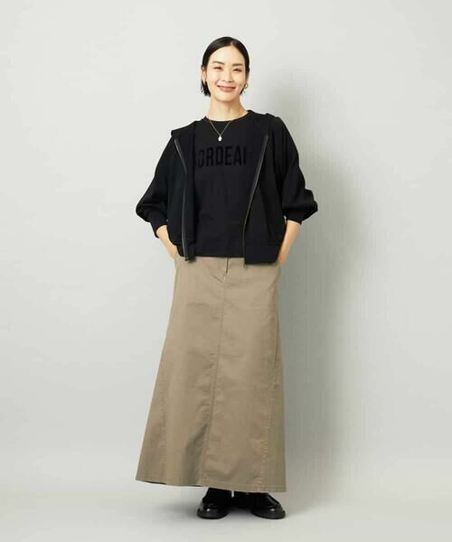 MICHEL KLEIN / ミッシェルクラン パーカー | シアー裏毛アクセントラメパーカー | 詳細4