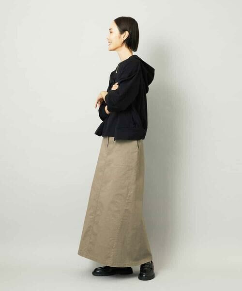 MICHEL KLEIN / ミッシェルクラン パーカー | シアー裏毛アクセントラメパーカー | 詳細7