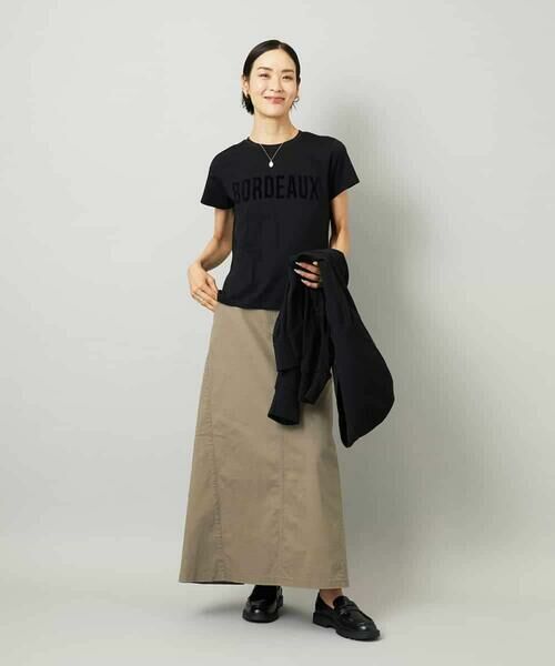 MICHEL KLEIN / ミッシェルクラン パーカー | シアー裏毛アクセントラメパーカー | 詳細8