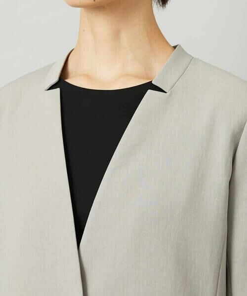 MICHEL KLEIN / ミッシェルクラン ノーカラージャケット | [セットアップ対応]ノーカラージャケット | 詳細1