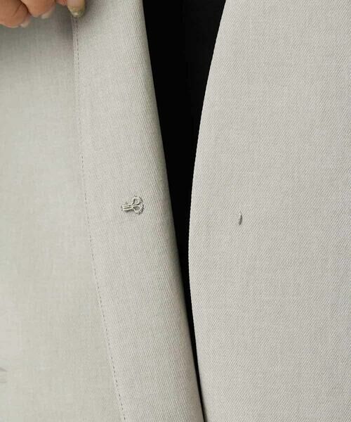 MICHEL KLEIN / ミッシェルクラン ノーカラージャケット | [セットアップ対応]ノーカラージャケット | 詳細5
