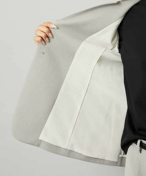MICHEL KLEIN / ミッシェルクラン ノーカラージャケット | [セットアップ対応]ノーカラージャケット | 詳細6