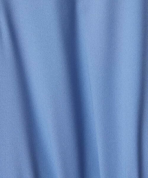 MICHEL KLEIN / ミッシェルクラン ロング・マキシ丈ワンピース | ノーカラーフレアーワンピース | 詳細25