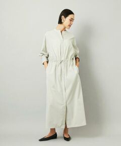 MICHEL KLEIN / ミッシェルクラン ロング・マキシ丈ワンピース | オーバーサイズストライプシャツワンピース