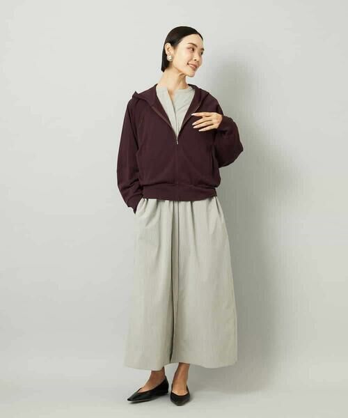 MICHEL KLEIN / ミッシェルクラン ロング・マキシ丈ワンピース | オーバーサイズストライプシャツワンピース | 詳細12