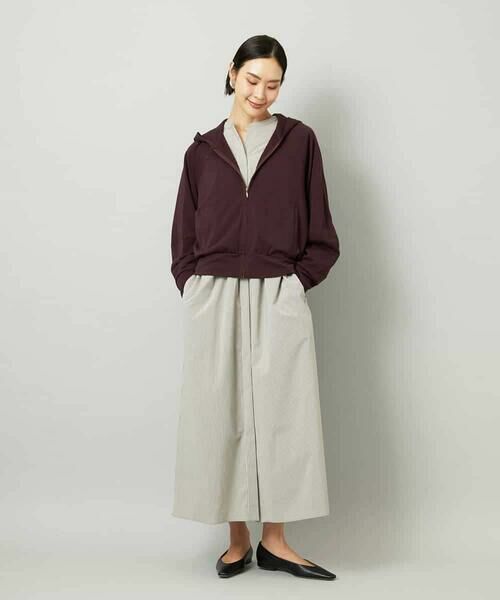 MICHEL KLEIN / ミッシェルクラン ロング・マキシ丈ワンピース | オーバーサイズストライプシャツワンピース | 詳細13