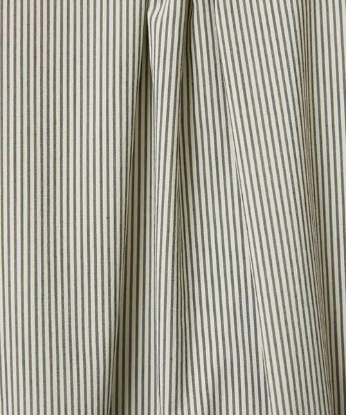 MICHEL KLEIN / ミッシェルクラン ロング・マキシ丈ワンピース | オーバーサイズストライプシャツワンピース | 詳細27