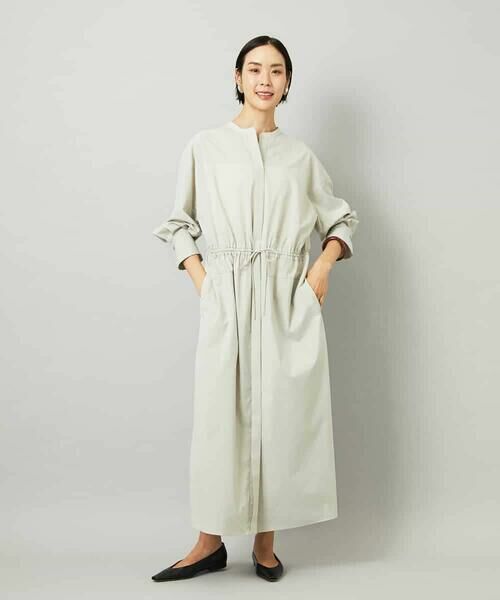 MICHEL KLEIN / ミッシェルクラン ロング・マキシ丈ワンピース | オーバーサイズストライプシャツワンピース | 詳細7